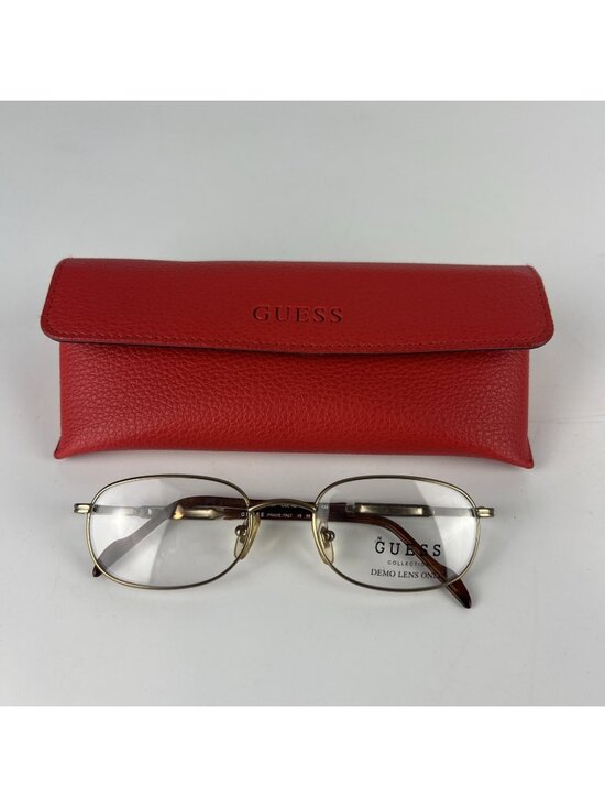 Guess Accessories - Guess GU4064 Eyeglasses Frames Gold Italy Authentic with Case